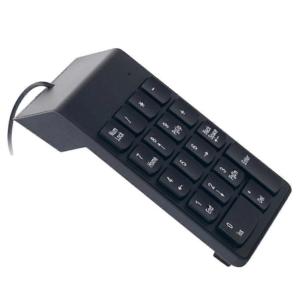 USB Digital Keyboard Numeric 18 Key for Computer Use 2Pcs Set