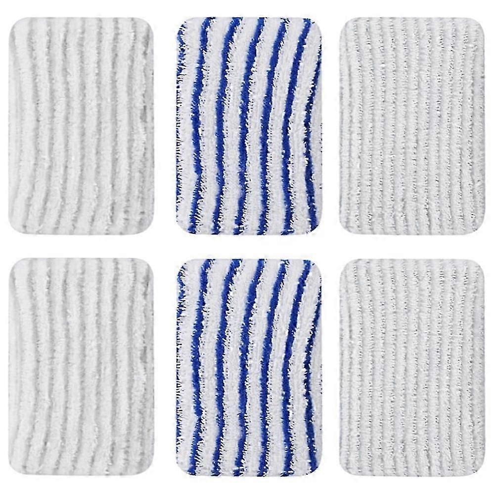 Replacement Microfibre Mop Cloths for Rowenta Clean & Steam ZR850002 ZR005801, ZR005804 Mop Pads