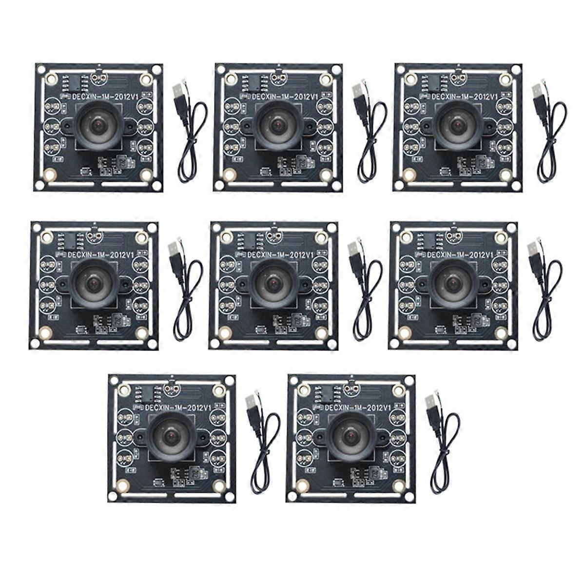 8PCS 100 Degree Camera Module 1MP OV9732 1280x720 30fps USB Camera