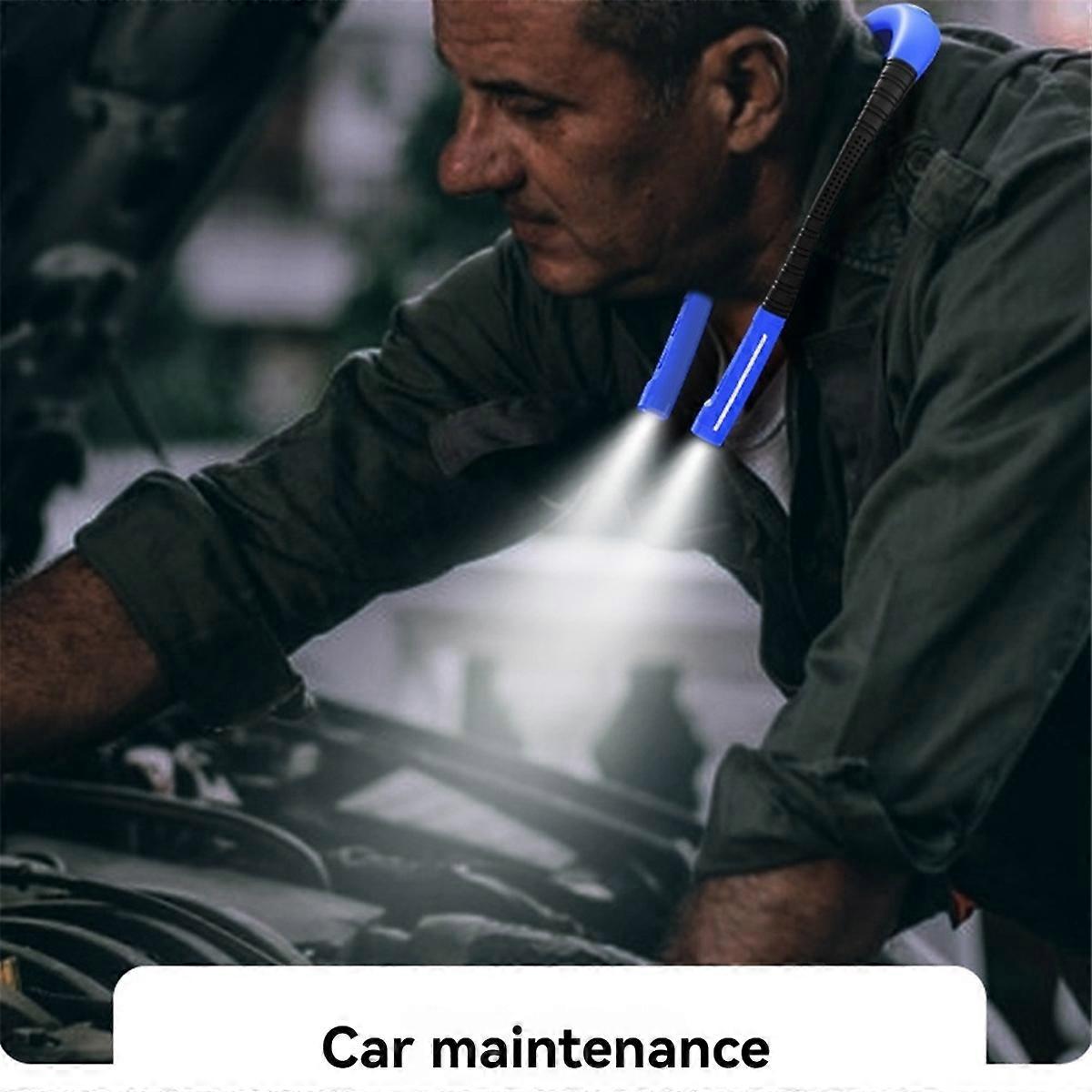 Flexible LED Neck Reading Light USB Rechargeable, C