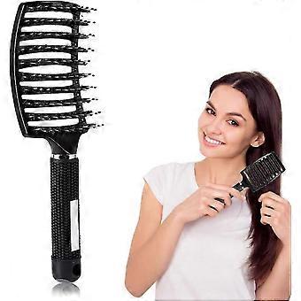 Detangler Brush Detangling Hairbrush. Professional Detangling Brush. Against