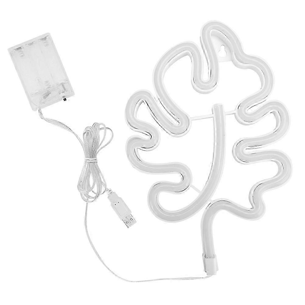 25-26 Unique Tree Leaf Shape LED Light Decorative Hanging Night Light for Party Home Decoration