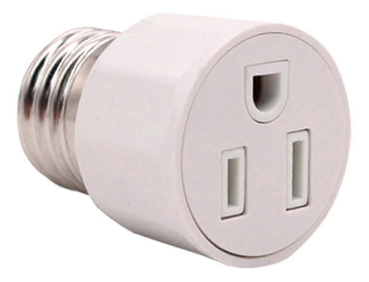 Light Bulb Socket Adapter,socket Adapter, E26 Screw Bayonet Lampholder To Us Eu Ac Power Plug Adapter