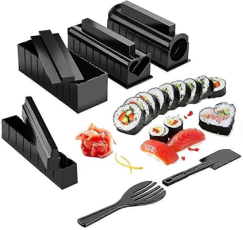 Sushi Set Maker 10 Pcs Sushi Set Beginners For Sushi Diy