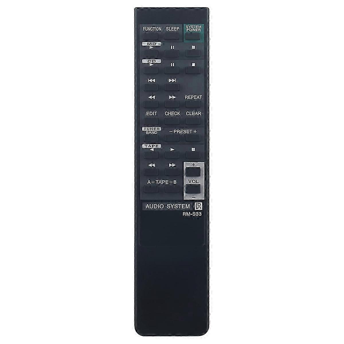 Compatible for Audio System Remote Control RM-S33