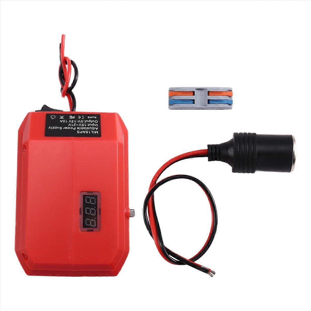 MIL18APS 18V to 12V Converter for Battery Adapter Adapter Power Wheel Adapter