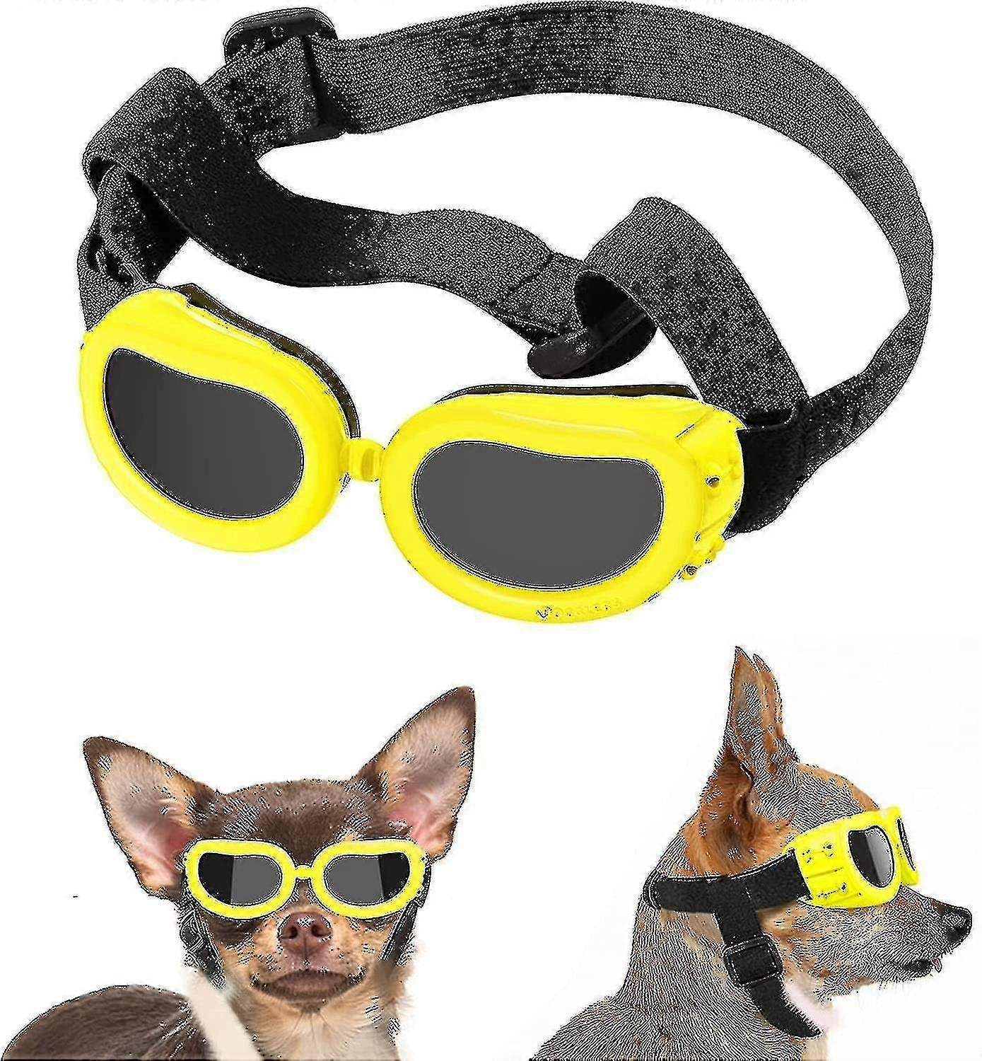 小型犬サングラスUV保護ゴーグルアイウェア保護