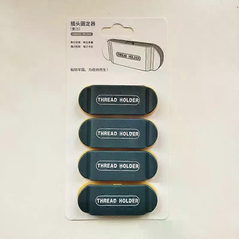 4pcs Cable Cord Wire Organizer USB Winder Desktop Tidy Management Data Line Storage Car Desktop Office Cable Fixed Device