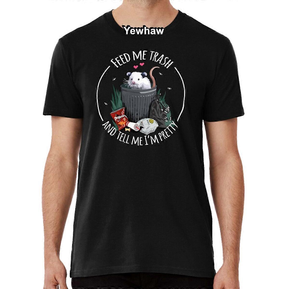 Feed Me Trash Possum Opossum Cute Drôle Trash Cat T-shirt