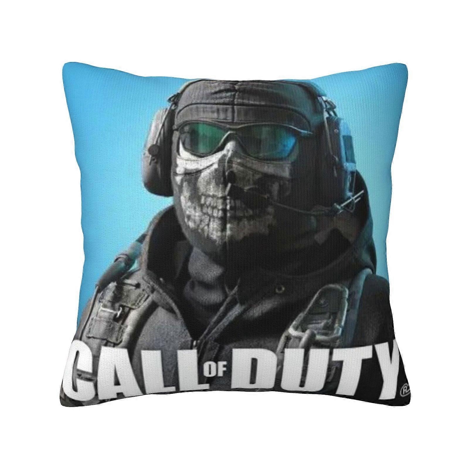 c2515 Call of Duty kuddfodral Kasta kuddfodral Mjuk polyester sofffodral för stol soffa sovrum vardagsrum heminredning yui2515