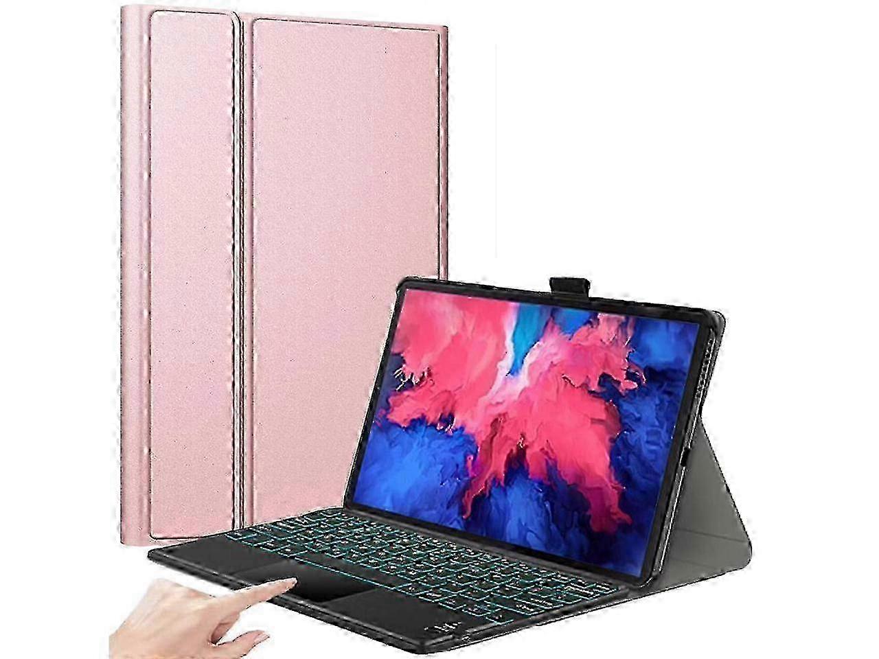 Backlit Wireless Keyboard Case with Trackpad for Lenovo Tab M10 3rd Generation 10.1 inch 2022 TB-328XU TB-328FU