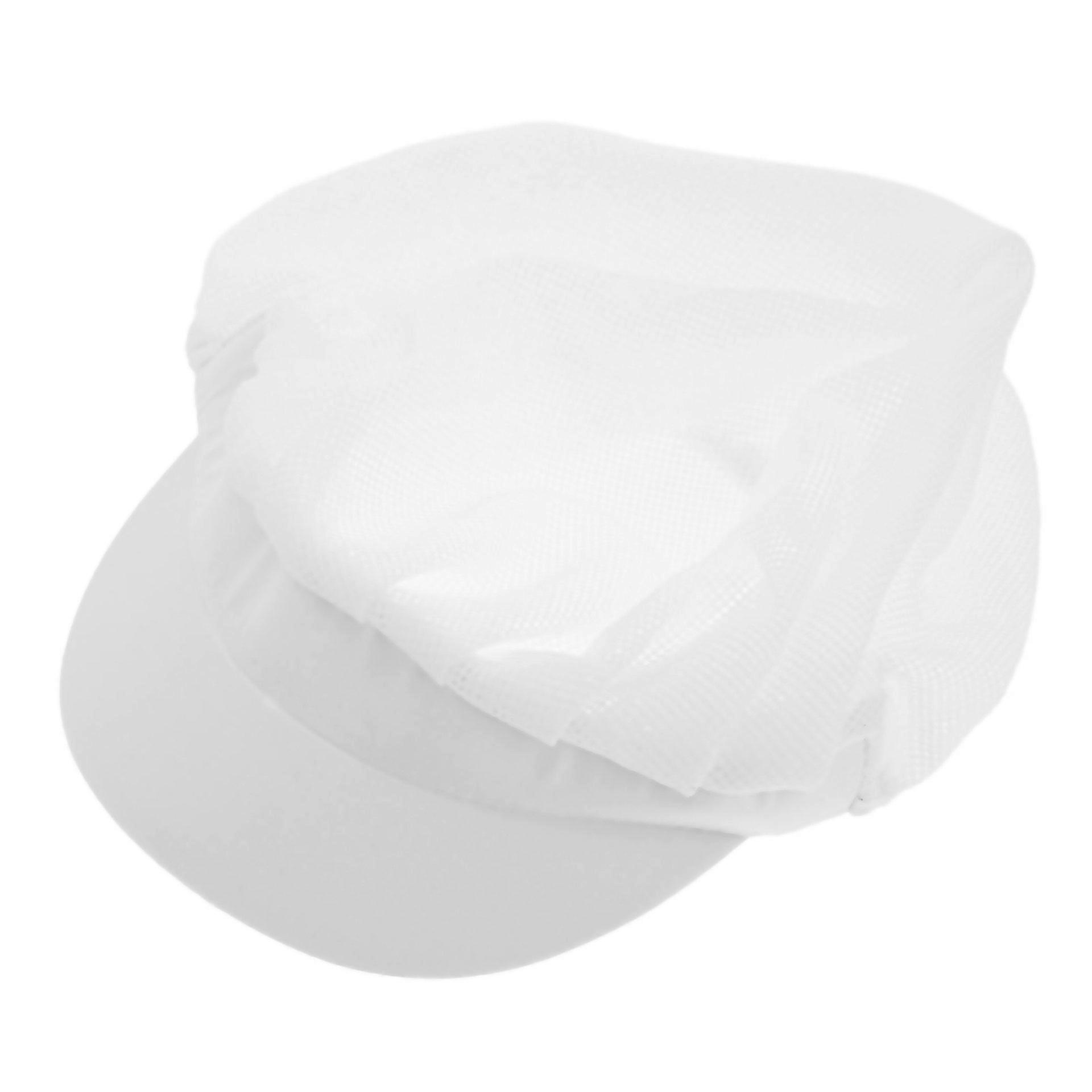 For Chef Hat Cooking Cap For Culinary Experts 3pcs Elastic Headwear White