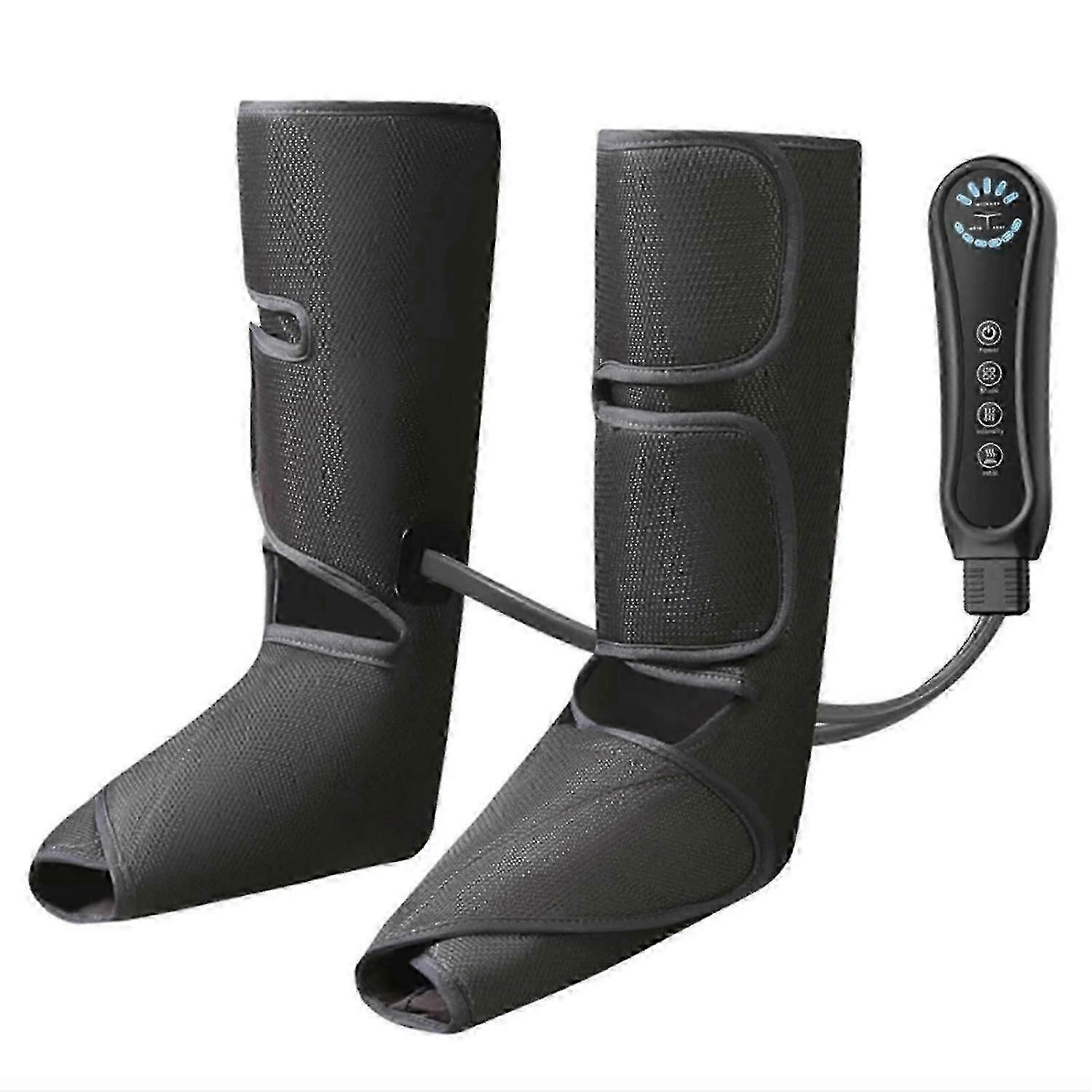 Leg Air Massager for Circulation and Relaxation Foot and Calf Massage with Handheld Controller 5 Intensities 3 Modes -GSL April 4.15