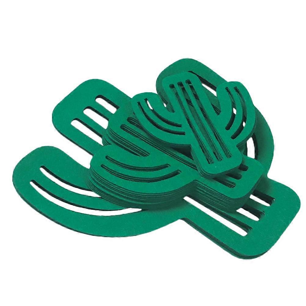 Guangmc 24PCS Felt Coasters for Drinks & Home Decor