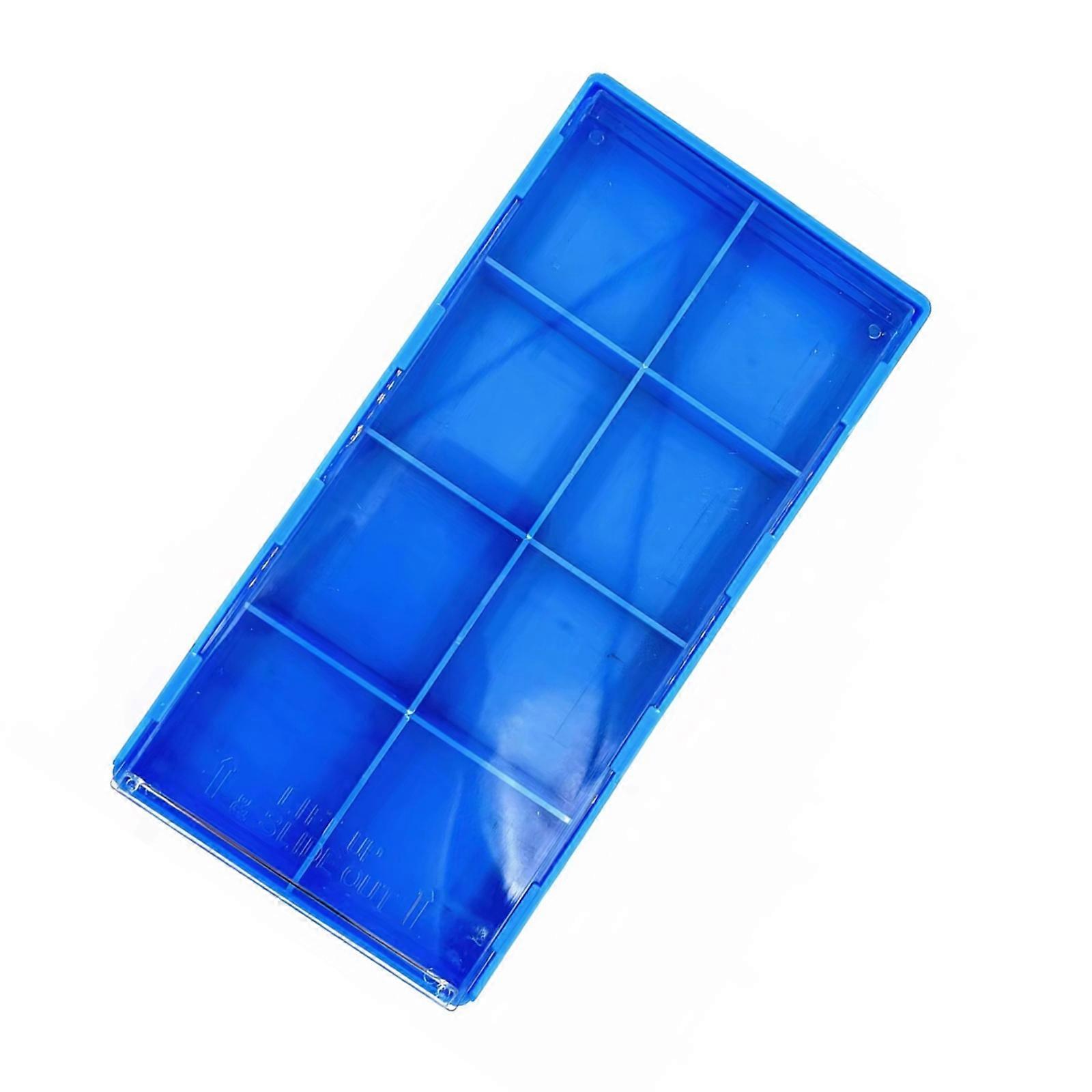 8/18/24 Slot Watch Part Storage Box For Horology Tools And Delicate Watch Components Sorting and Organizing Use Multicolor