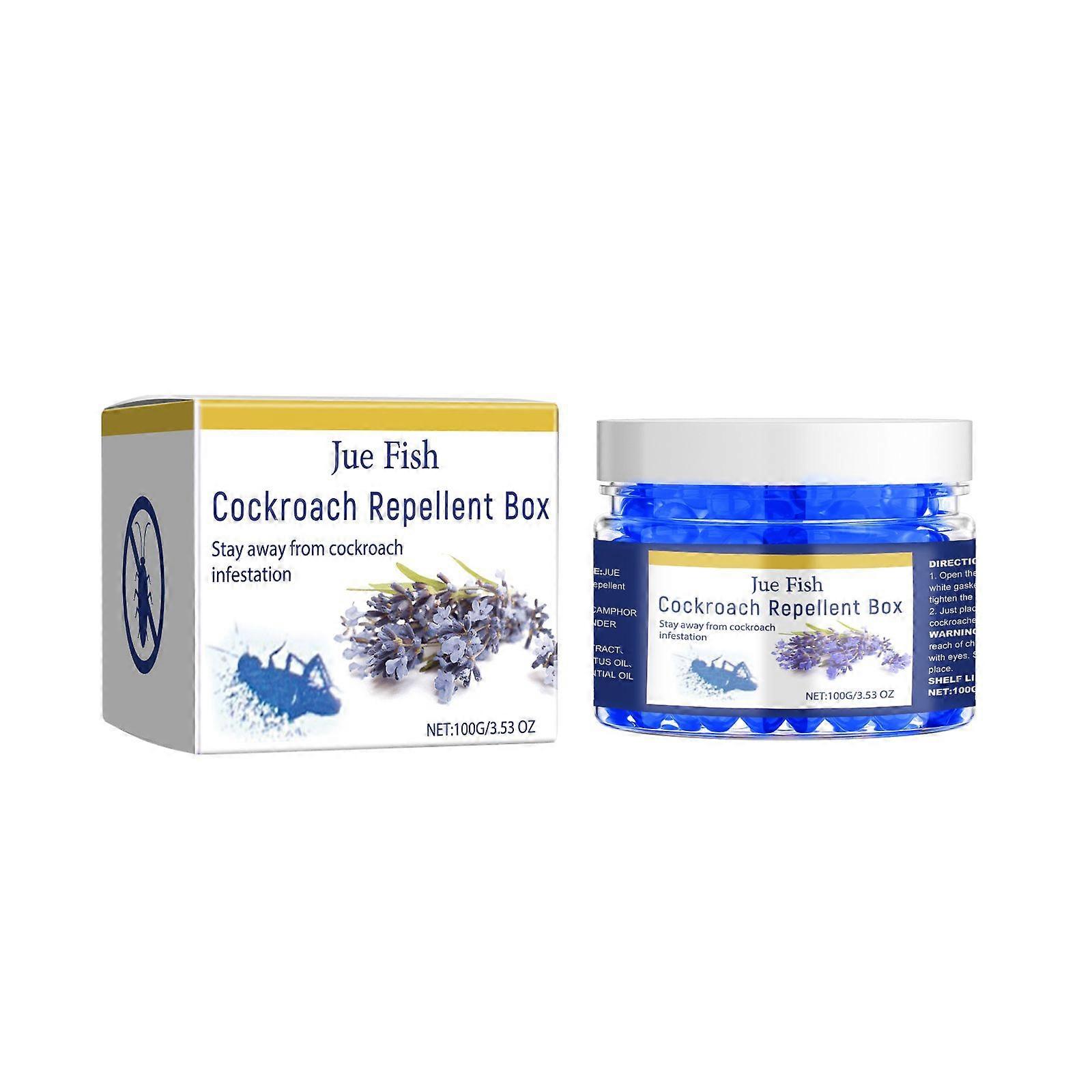 Cockroach Repellent Box Contains Peppermint Extract, Camphor And Tocopherol (Vitamin E)