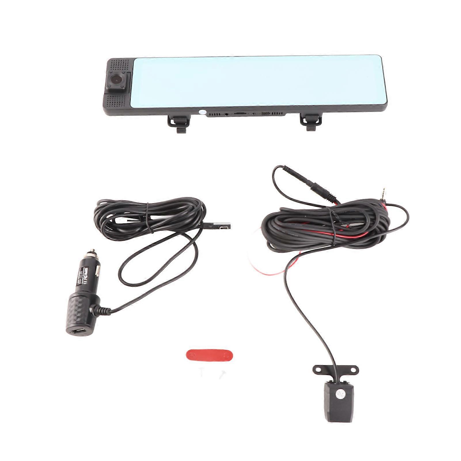 Voice activated recorder for taxi with 3 lenses