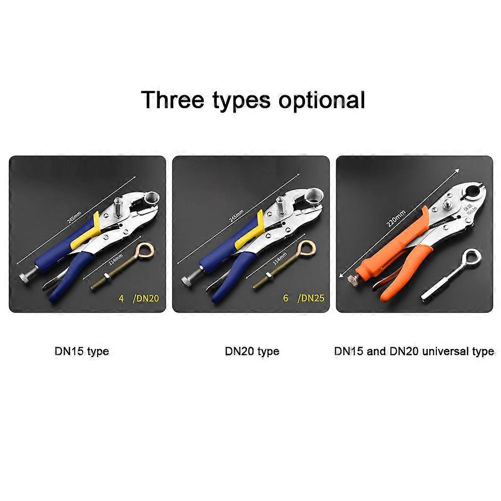 Heating pipe clamping pliers for universal brand, floor heating tool with quick installation