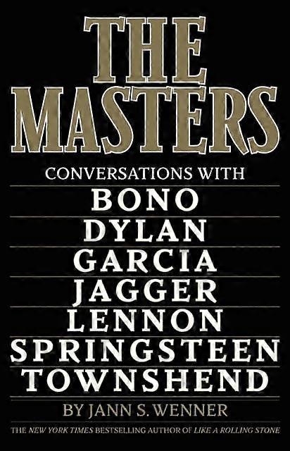 The Masters by Jann S. Wenner Hardback Book