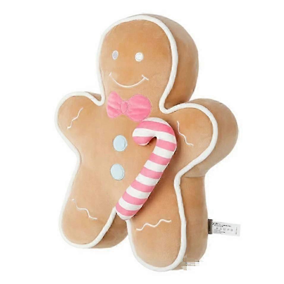 soft plush gingerbread man toy for holidays