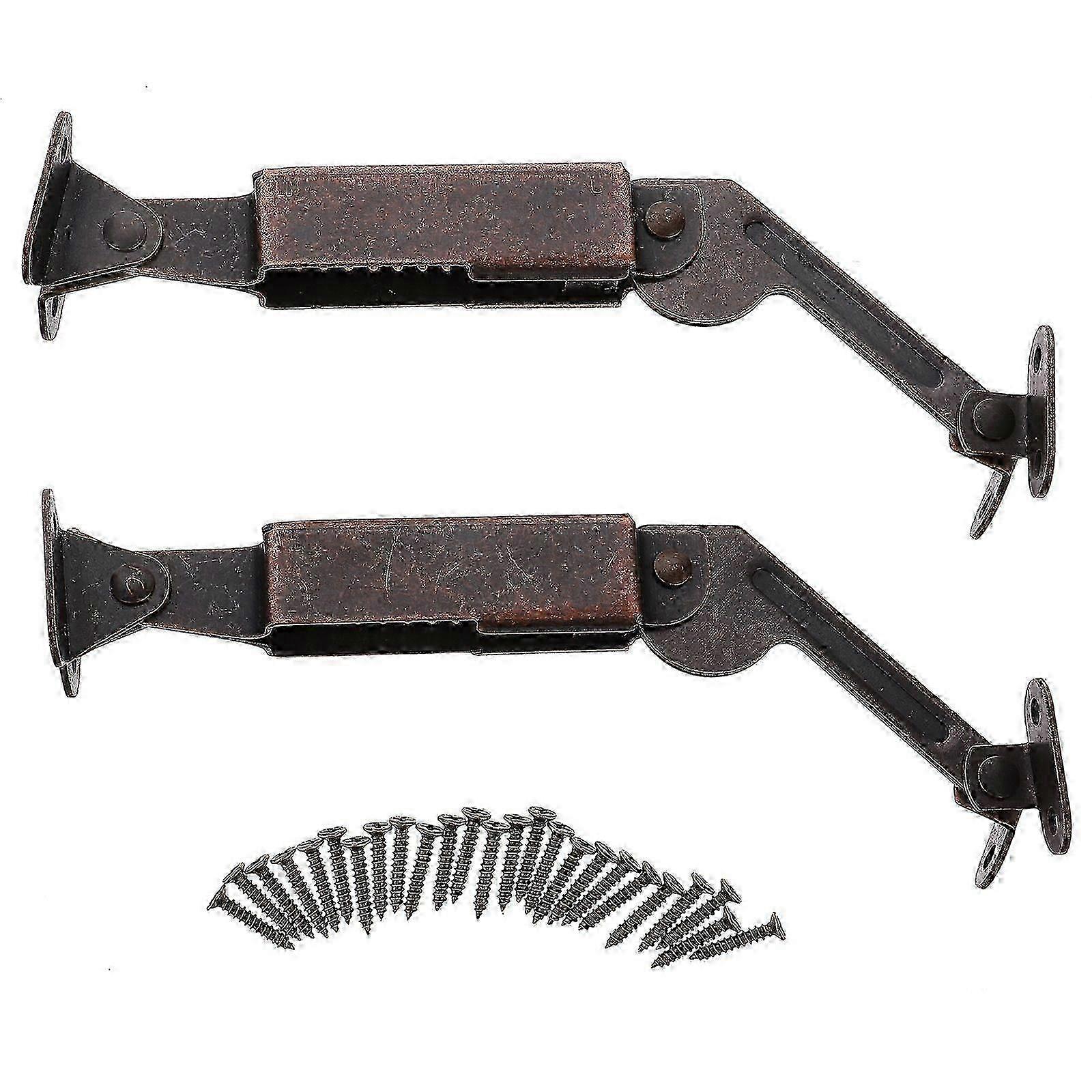 2pcs Universal Box Lid Close Hinges Spring Lid Support Hinge Home Hardwares