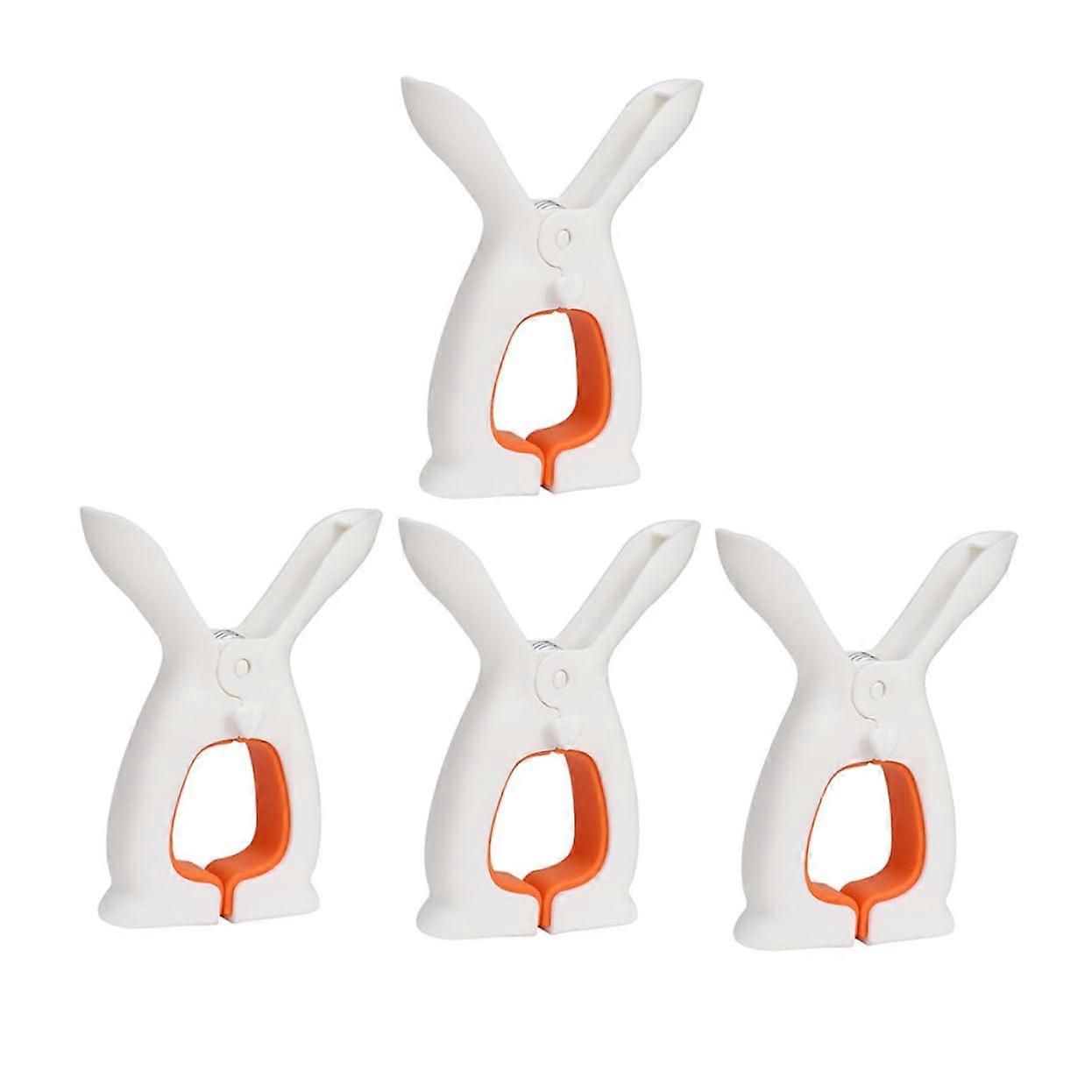 Windproof Quilt Fixing Clips 4Pack Small Plastic AntiSlip Clothes Clips For Bedding Laundry Drying Lightweight