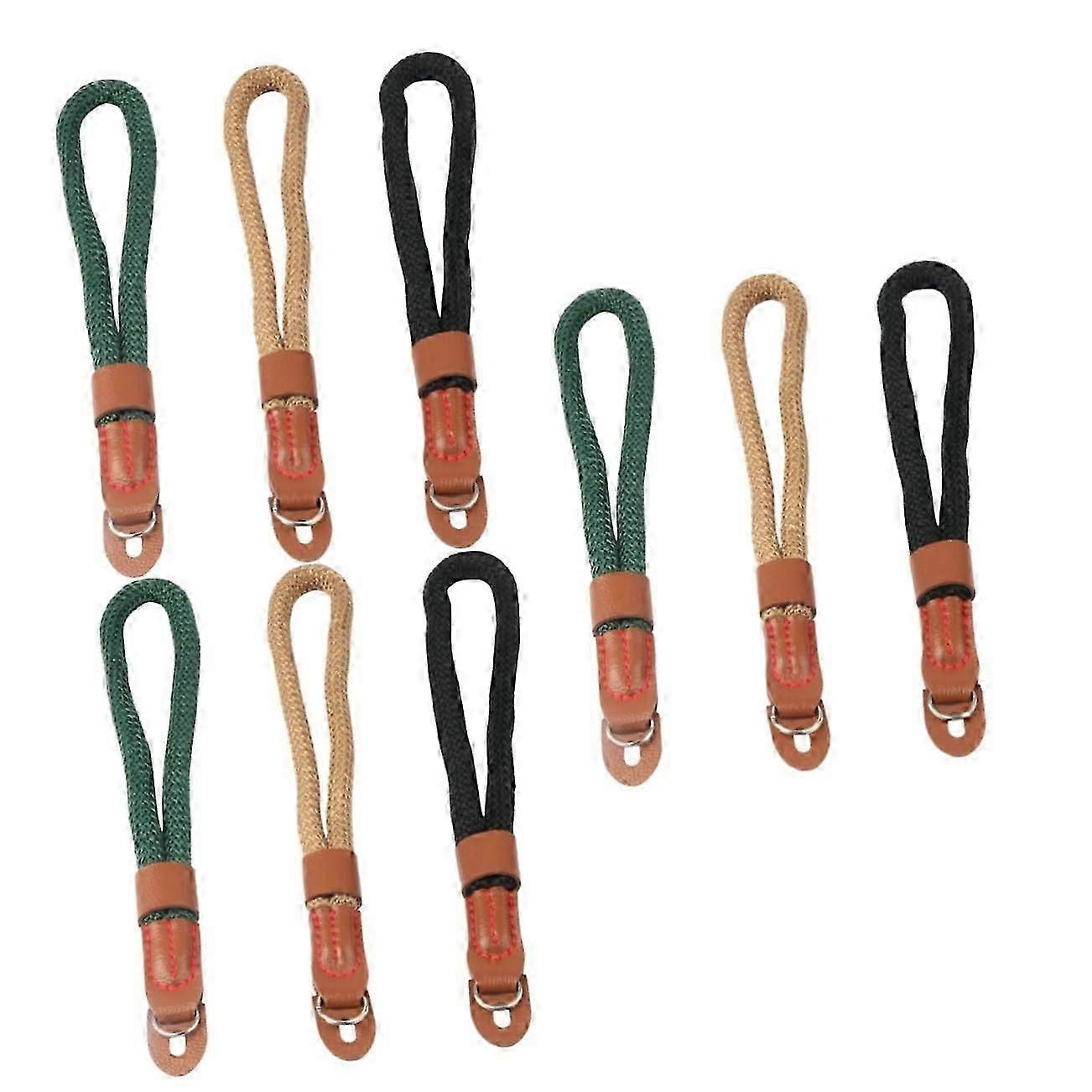 3sets Elegant Camera Wrist Lanyards Easy to Install Hand Wrist Straps for Men Handle for Camera Accessories 3pcs3