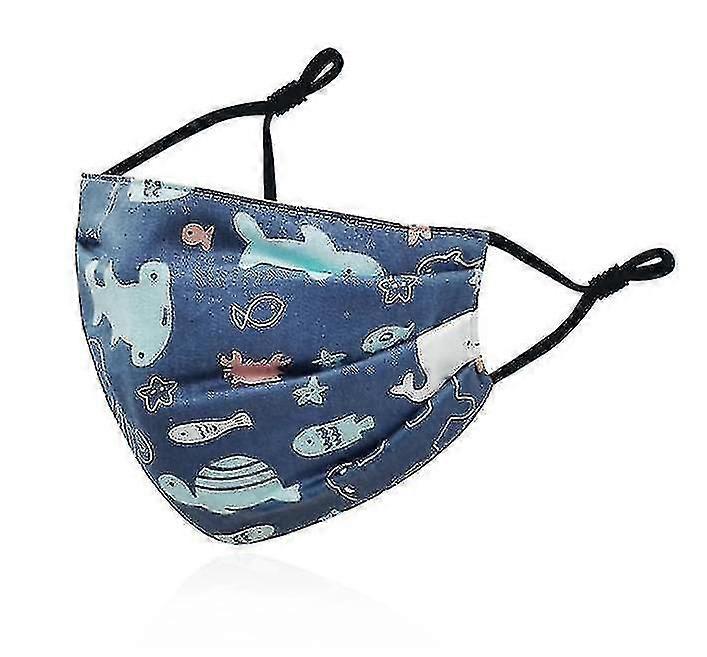 2 stuks wasbare herbruikbare kinderen gezichtsmasker