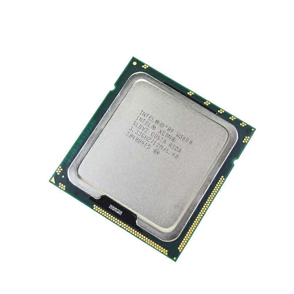 Xeon W3680 CPU - Socket 1366 6 Cores 12 Threads 3.33 GHz 12MB L3 Cache 130W TDP.