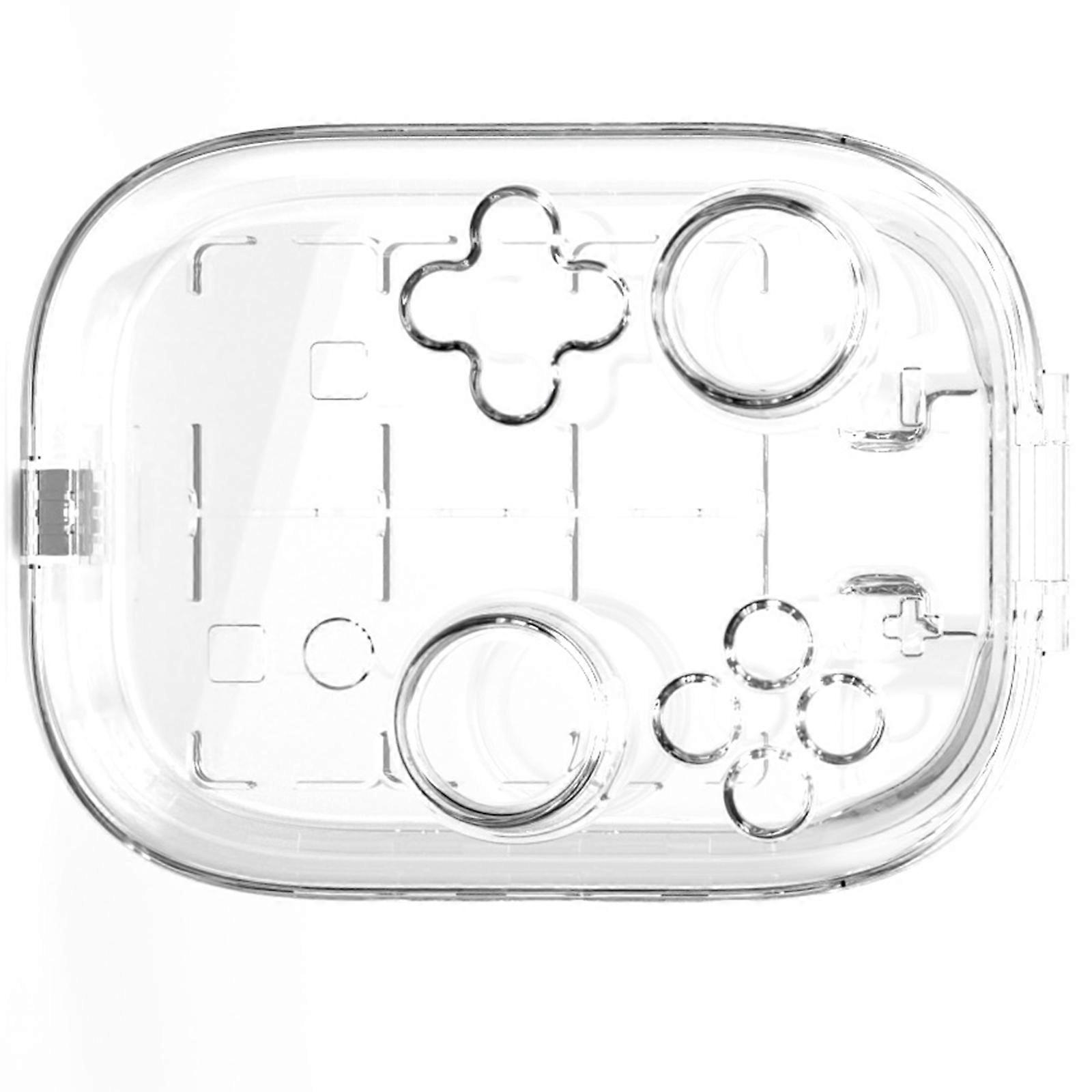 Travel Carry Case Gaming Accessory for NS2 Controller Storage Case Transparent Protective Box Scratchproof Multicolor