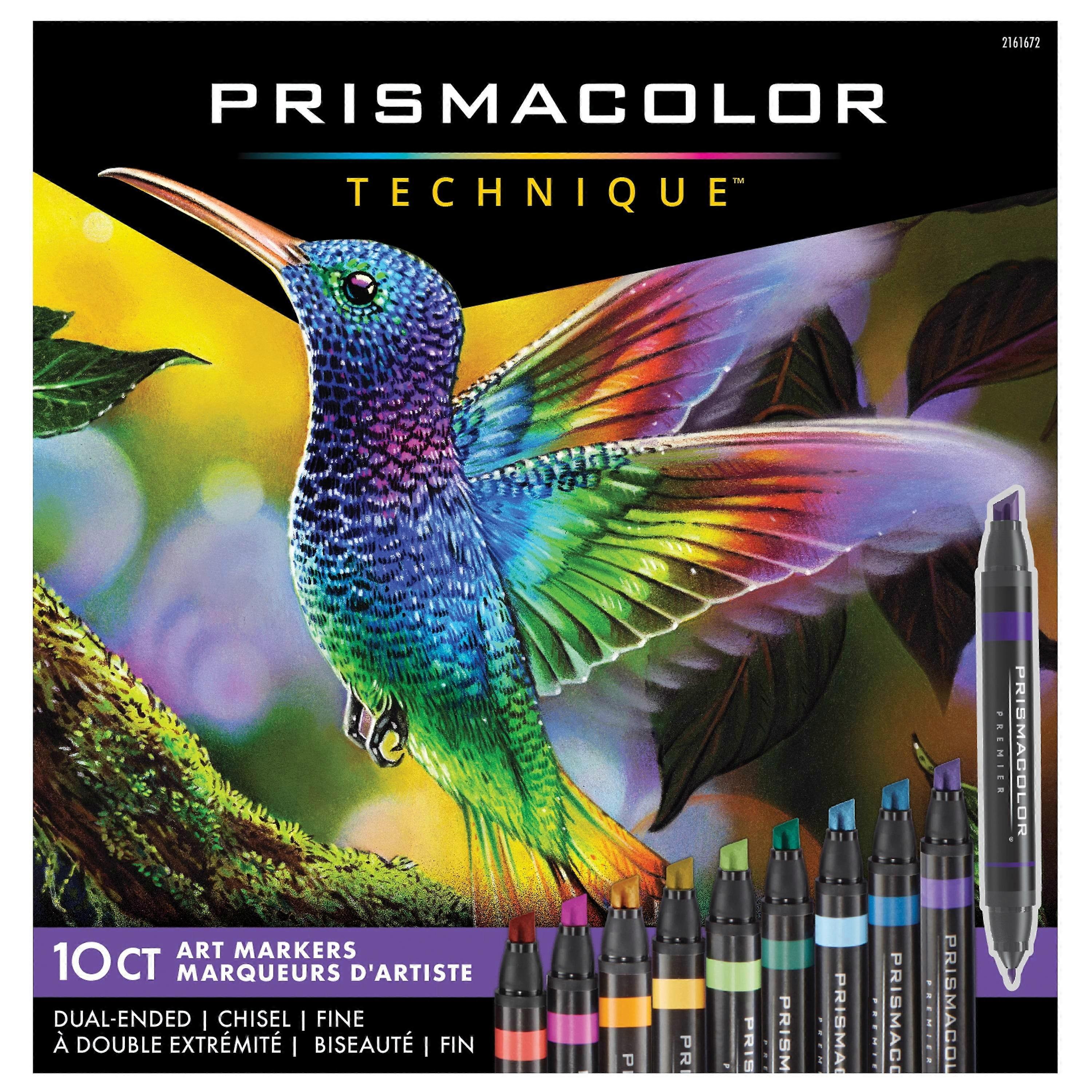 Prismacolor Premier Dual-ended Meisel Fine Tip Tusjer, 10 Stk