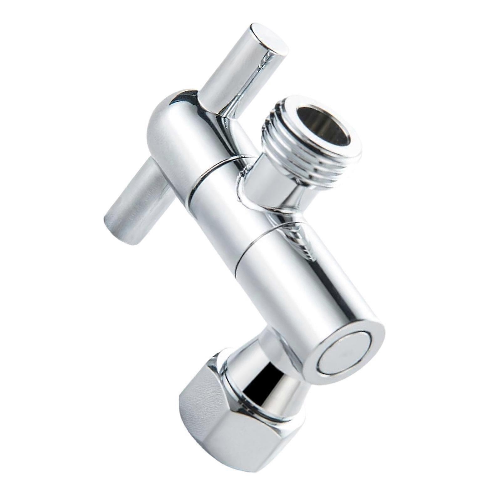 Steel Shower Arm Extension with 360 Rotation Universal 1/2 Thread Connection Leakproof Bathroom Hardware Accessory  Silver