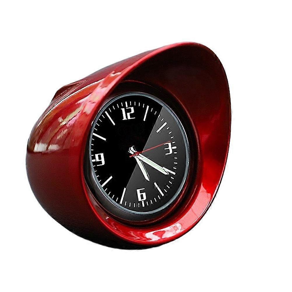 Car Clock Mini Automobiles Internal Stick On Digital Watch Auto Ornament Car