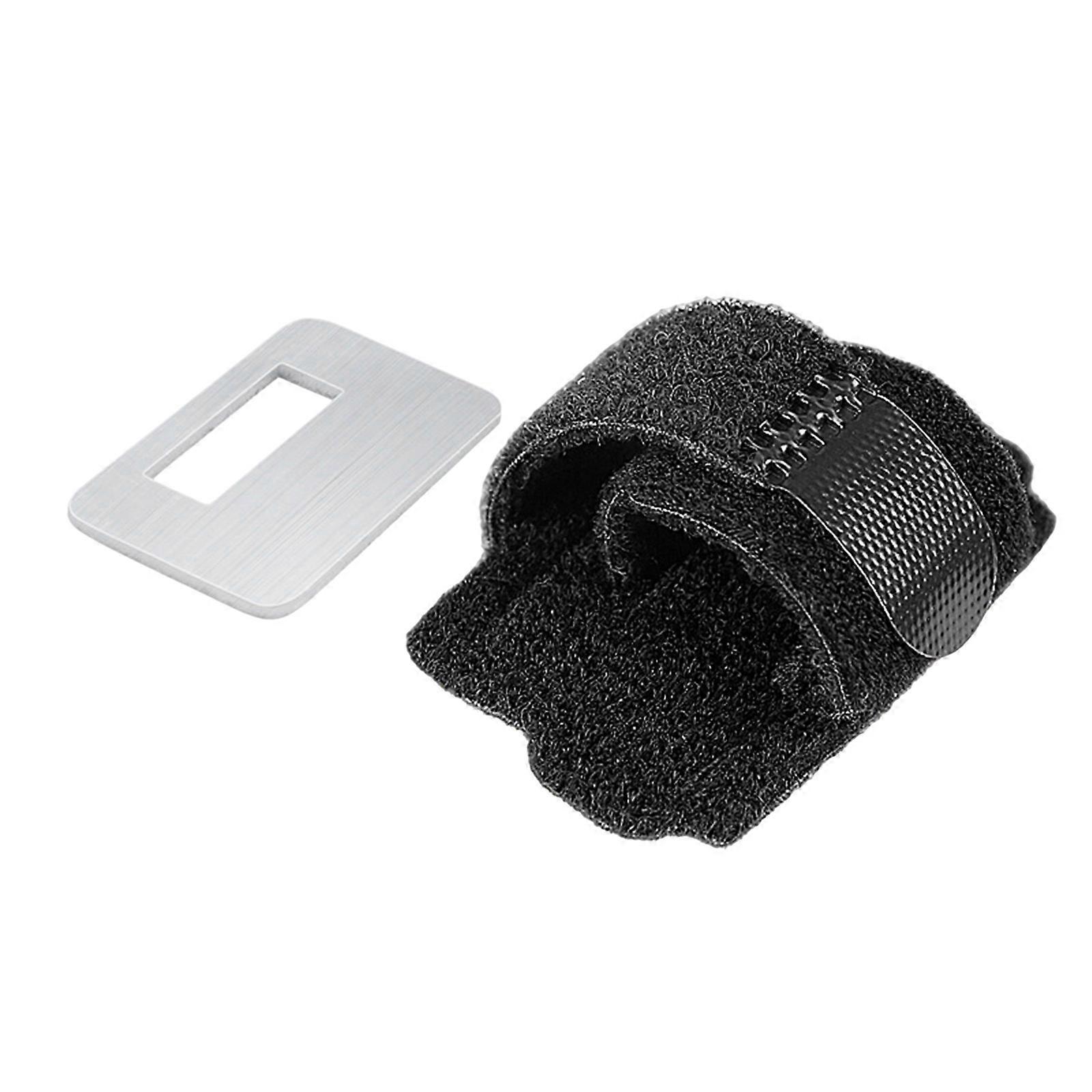 Adjustable Toe Support Brace With Breathable Nylon Straps For Foot Stability And Rehabilitation  Black