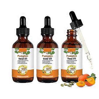 Kürbiskernöl für das Haarwachstum, kaltgepresstes Aromatherapie-Massageöl, Reparatur von geschädigtem Haar für Männer und Frauen