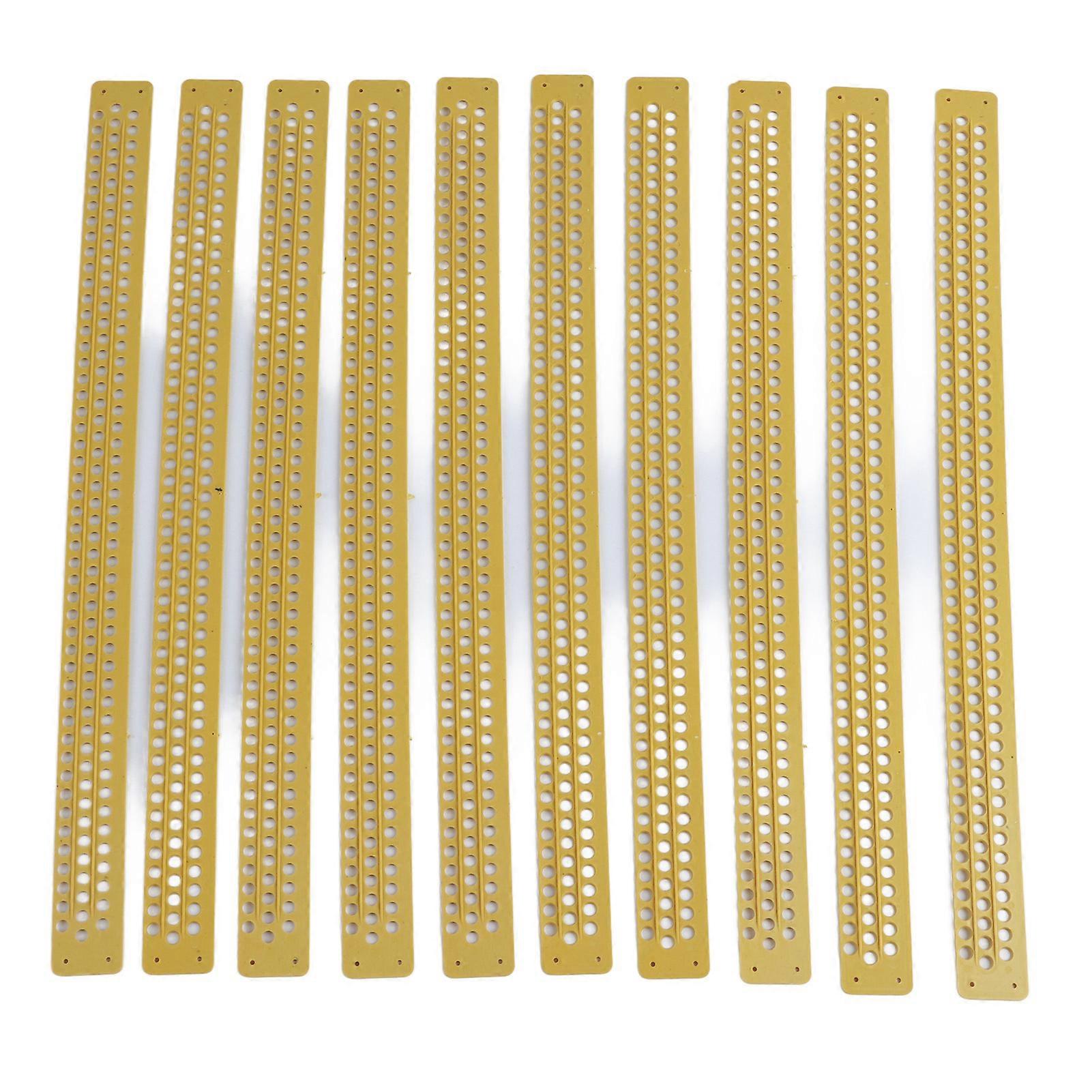 10Pcs Bee Beehive Plastic Pollen Collector Traps Tool Beekeeping Equipment