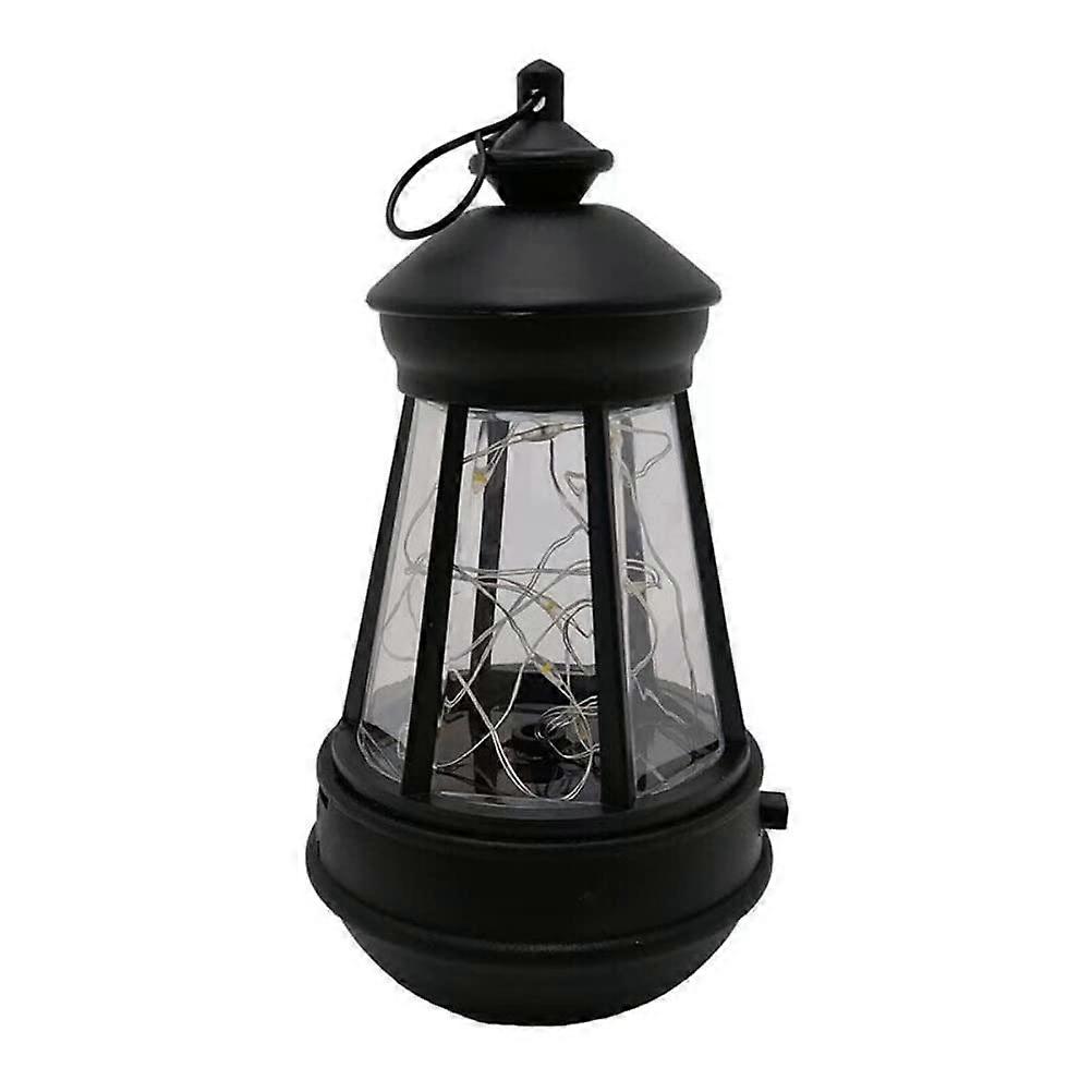 Solar LED Powered Lantern Light - Waterproof Hanging Garden Decor for Outdoor Use, String Lights, 8 Modes, Warm White