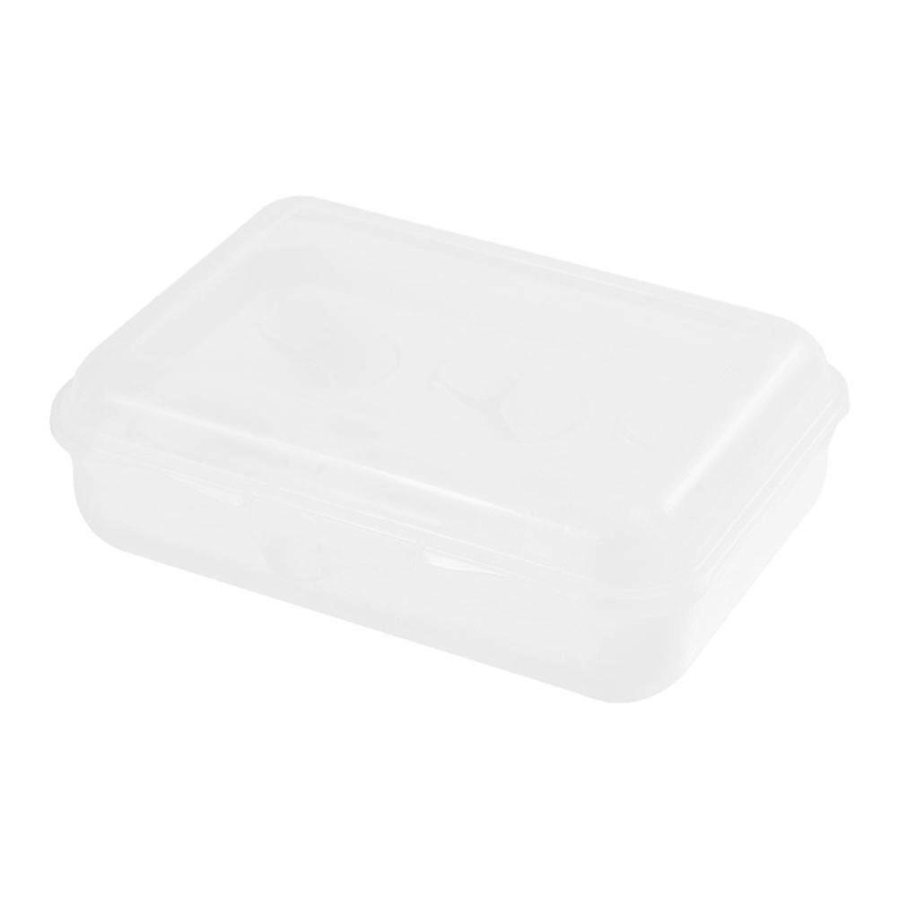 Chicken Egg Holder Box for Refrigerator 6-Count Portable Clear Organizer