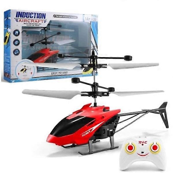 Remote Control Helicopter, 2 Channel RC Helicopter Toys Red