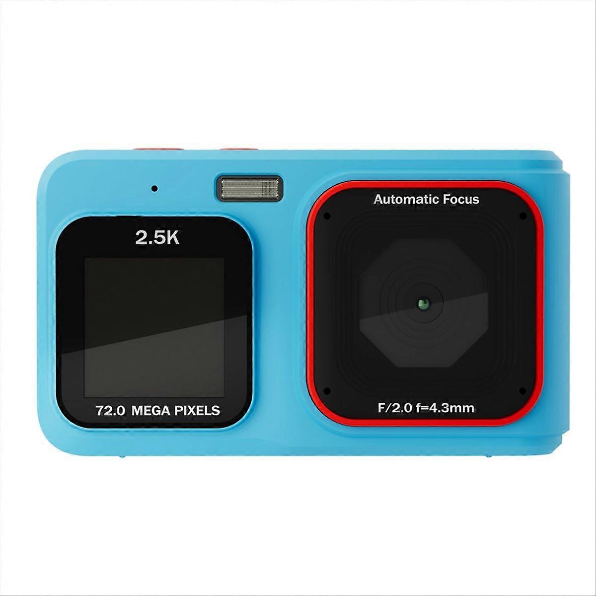 Kids Mini Digital Camera 2.5K HD 72MP High-Definition Camera A