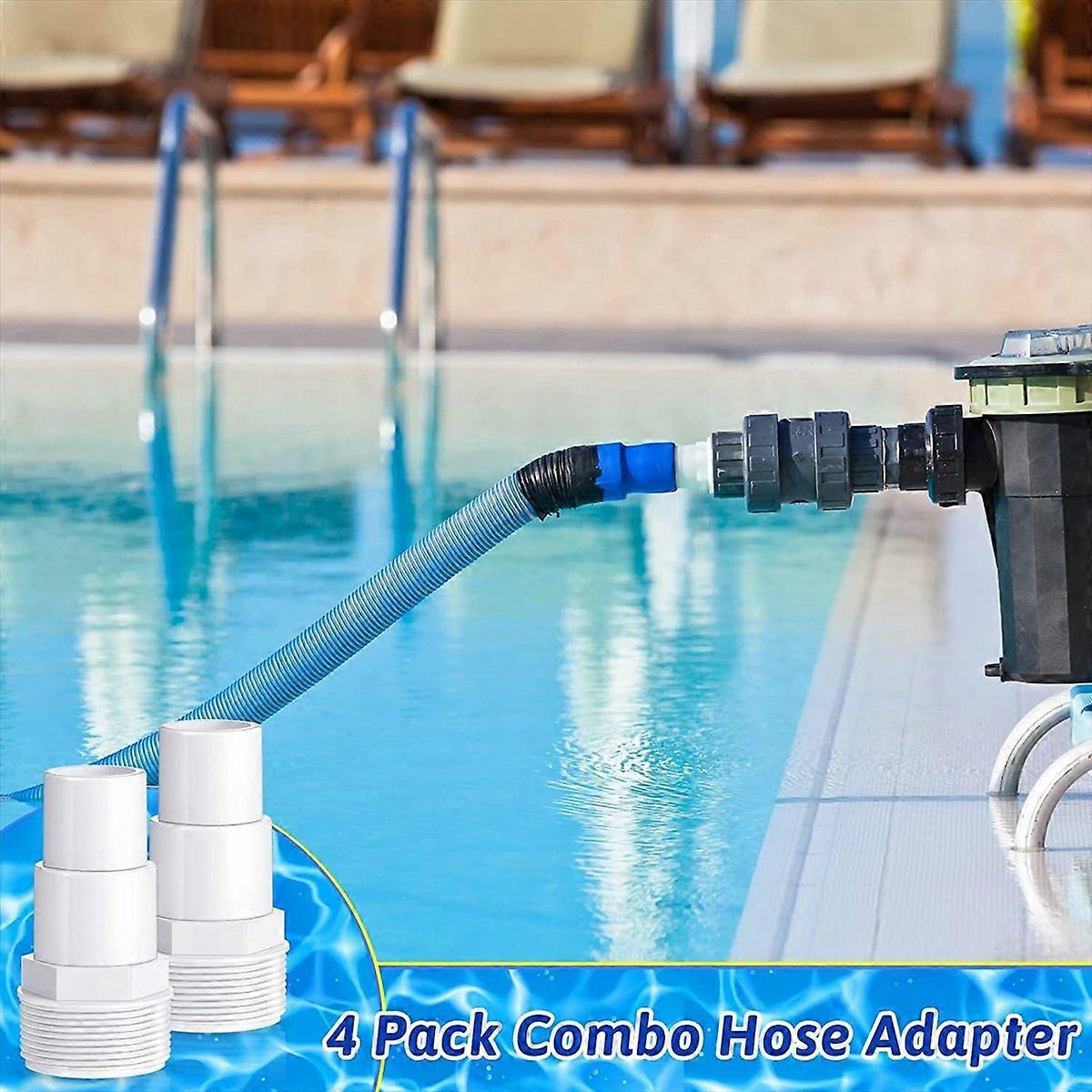 Pool Hose Adapter Replacement Kit for Above-ground Pool Pump, Filter