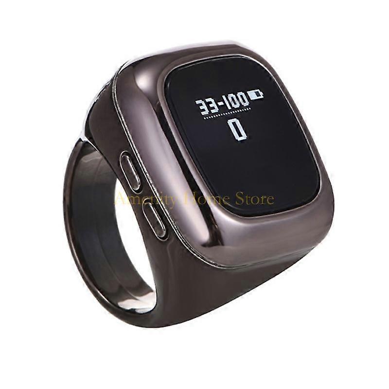 F26C Hand Tally Counter 6 Digit Finger Counter Clickers Rechargeable Lap Counter Handheld Number Clicks Counter