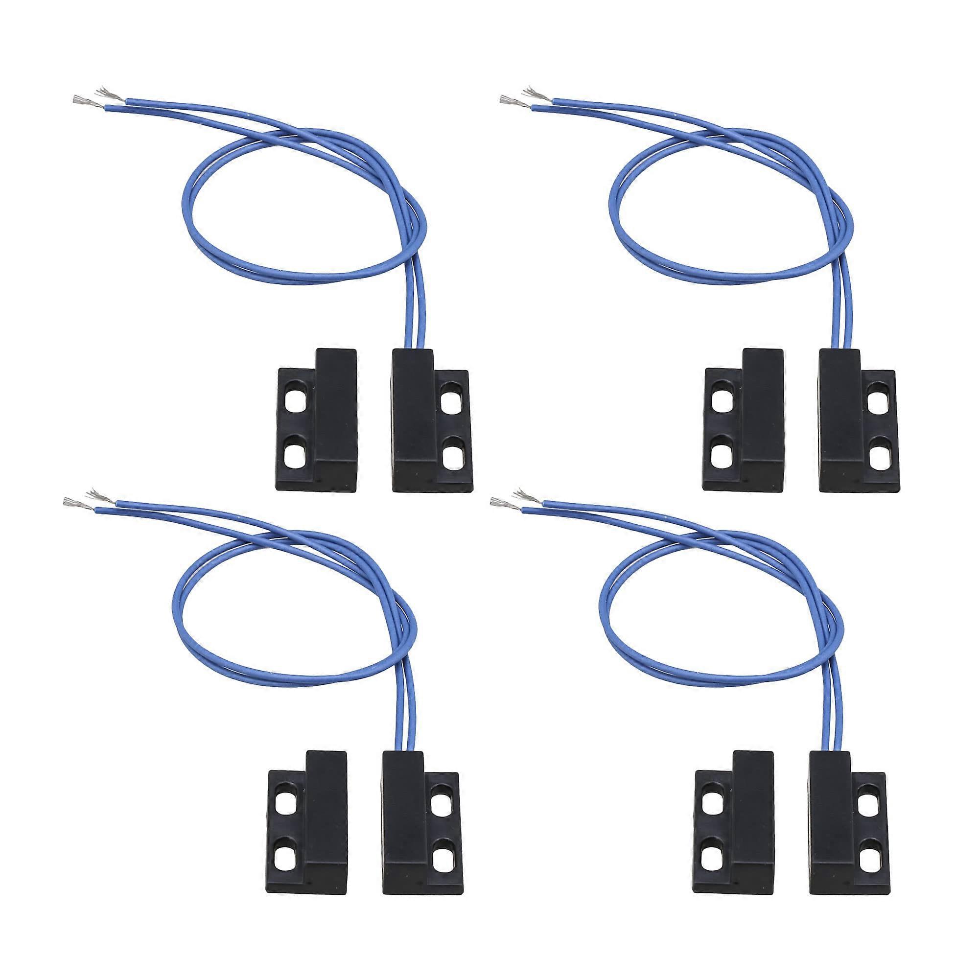 Wardrobe Door Light Switch with Magnetic Activation, Automatic Lighting Control, AC DC Compatible, 4 Sets