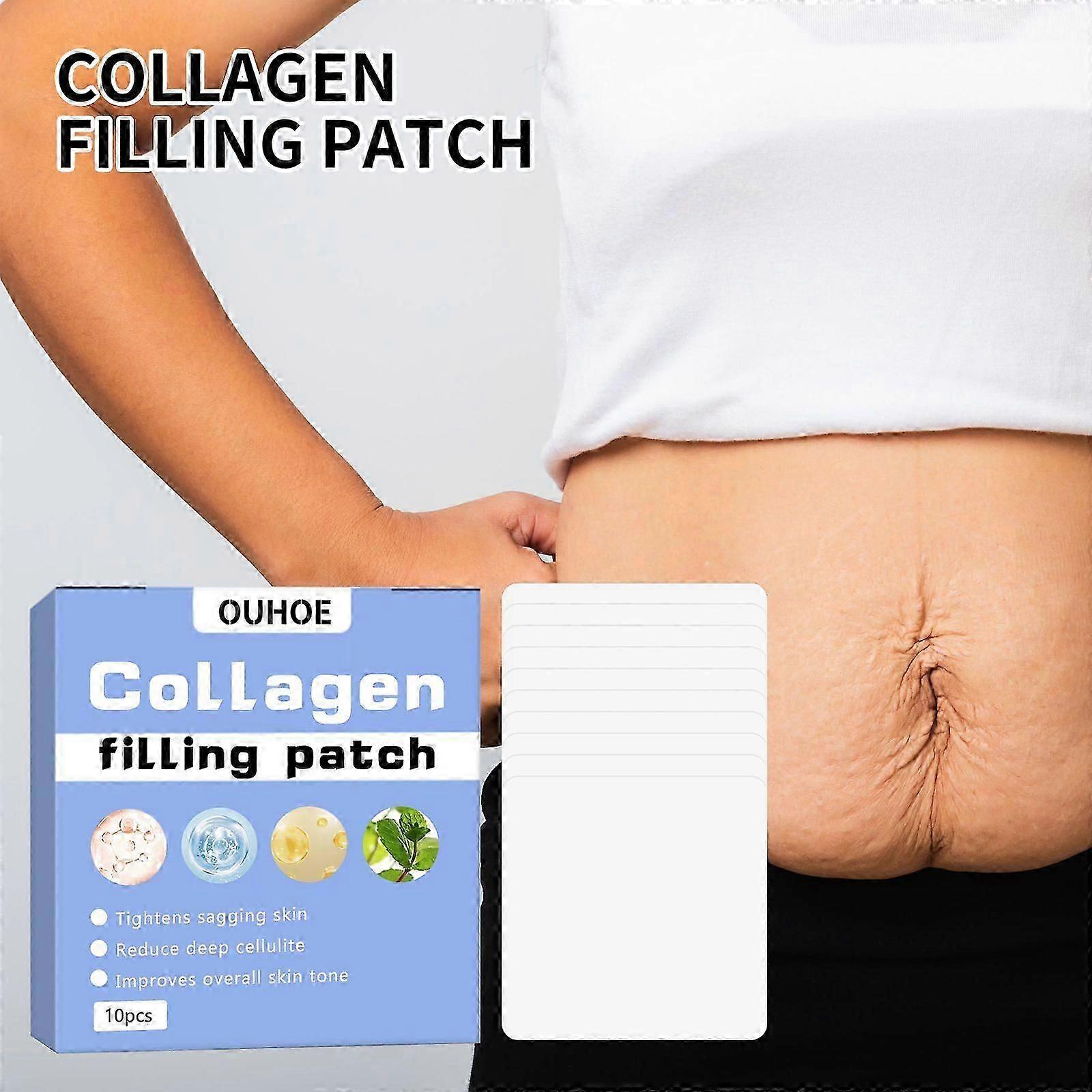 Collagen Firming Body Patch for Skin Tightening & Cellulite Reduction - Easy, Non-Irritating, Nourishing