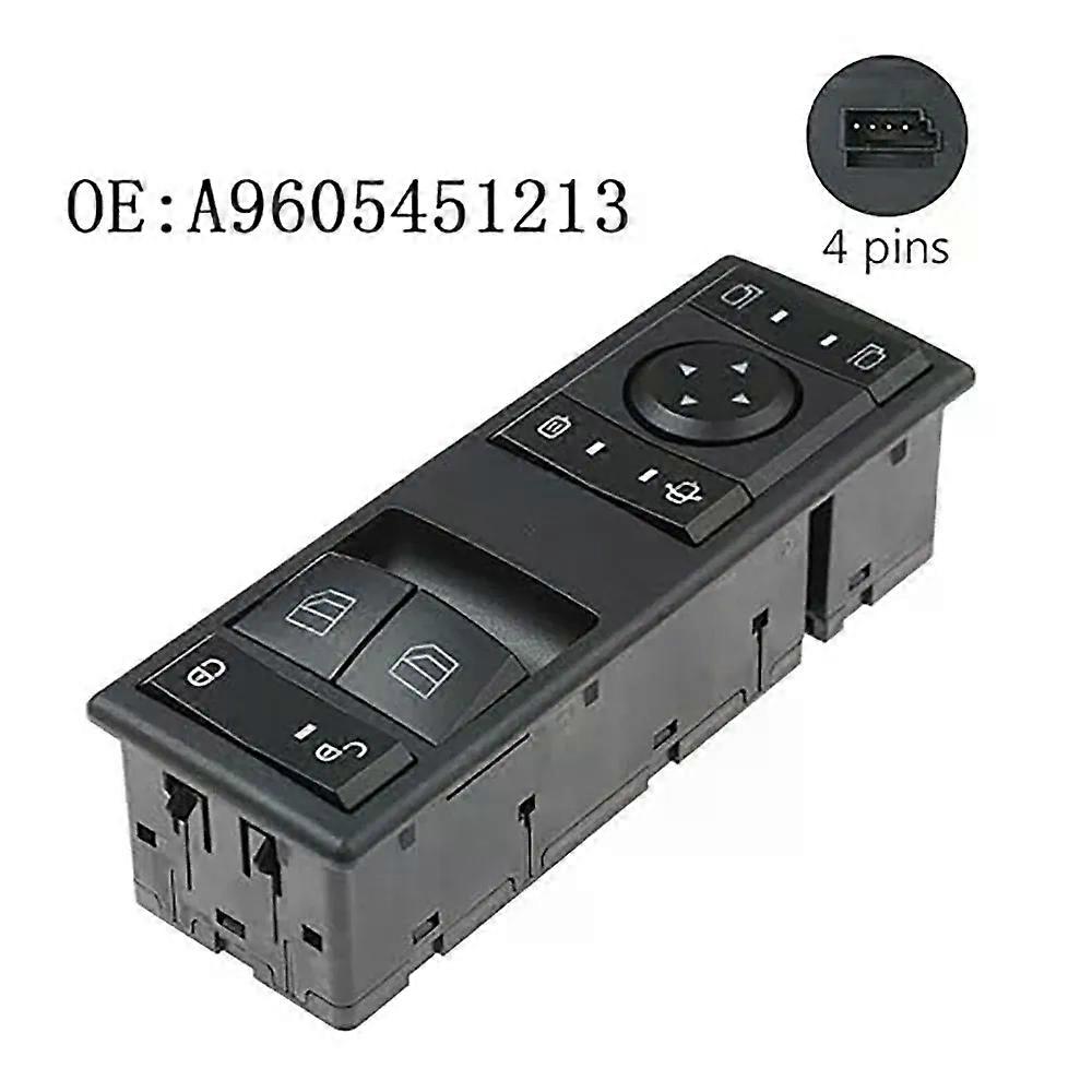 Car accessories 9605451213 Auto Switch Car Electric Window Switch Glass Lifter Button For Mercedes-Benz Actros MP4 Truck