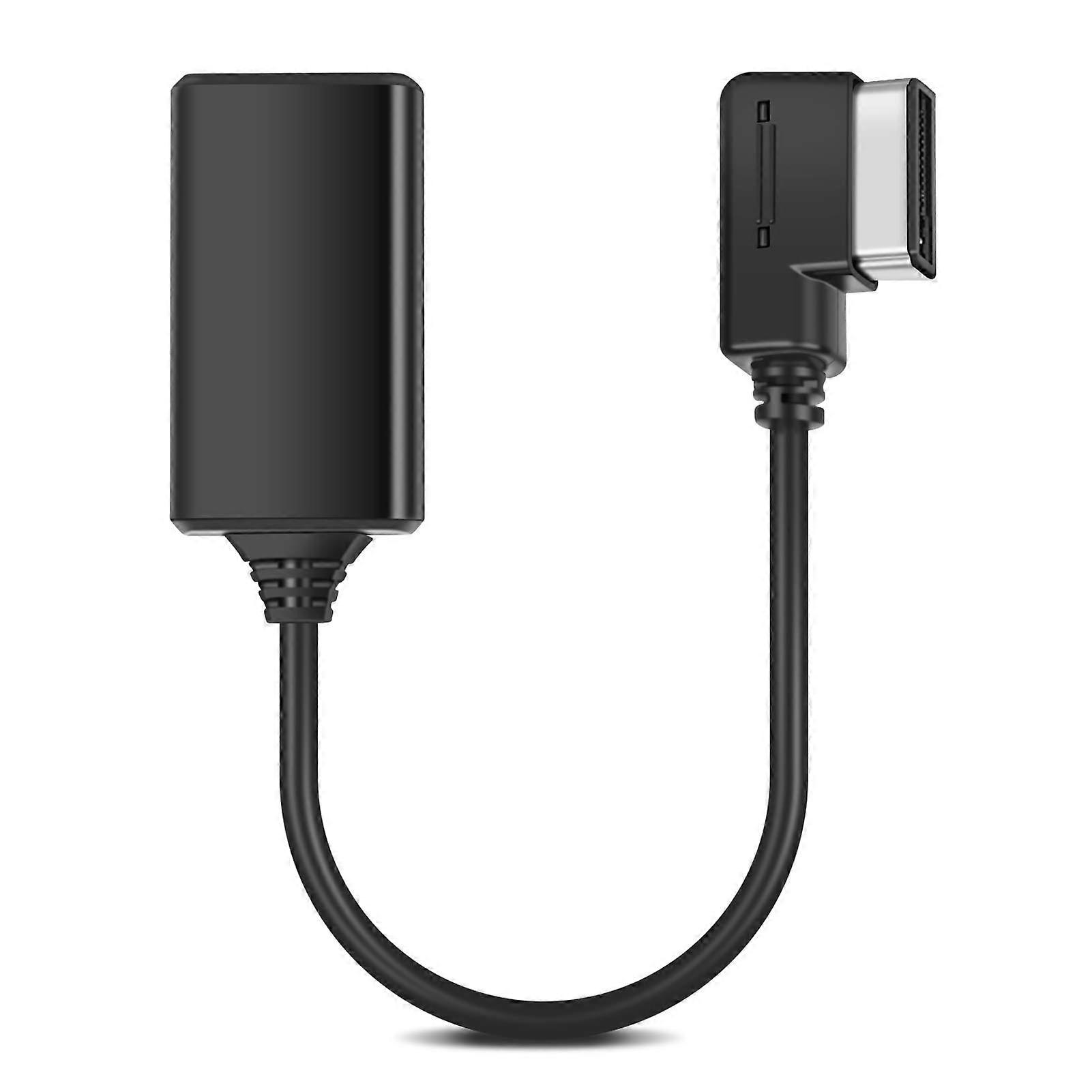 AUX Cable for Car Audio, Fully Compatible with MMI with RealTime Playback and HD Sound Quality