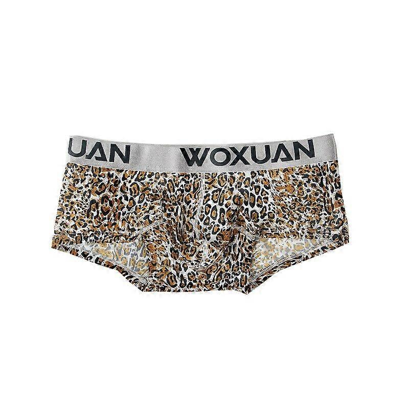 Men's Panties Soft Angle Printed Boxer Breathable Pattern Comfortable Underwear