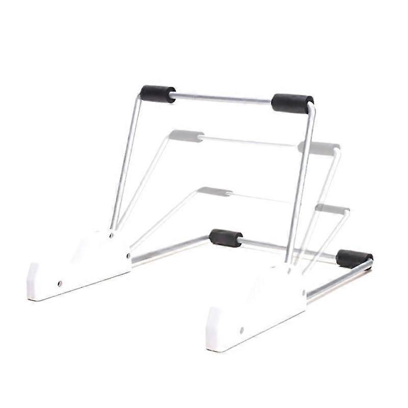 Portable Tablet Stand Aluminum Tablet Holder Adjustable Height Angles Space Saving Computer Holder