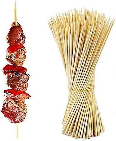 200 Pcs Bamboo Barbecue Skewers Sticks 8",20cm Bamboo Grill Skewers for BBQ, Kebab and Appetizer