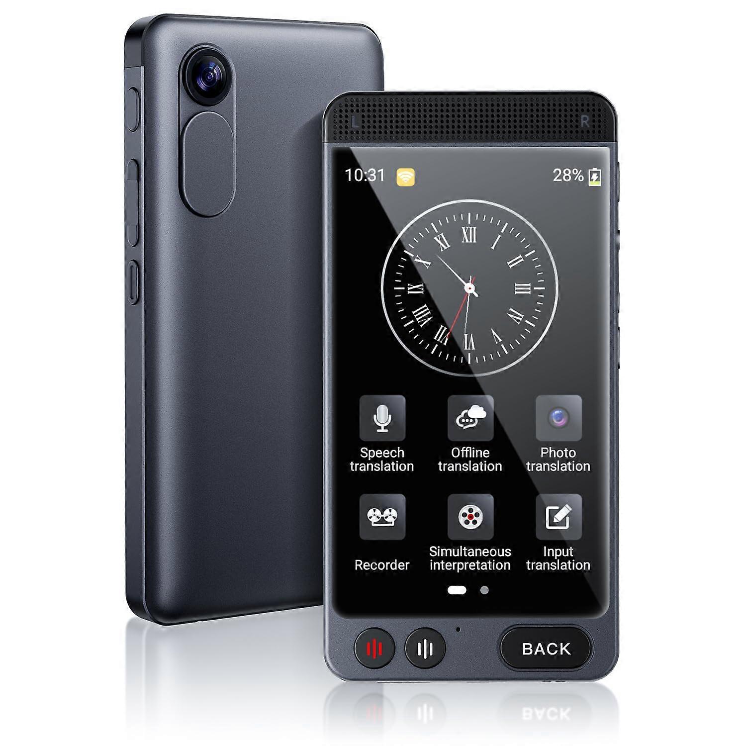 Language Translator Device with Offline 142Language RealTime Voice and Photo Translation for Travel